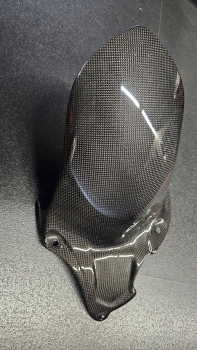 Radlauf hinten M 696 Carbon glanz